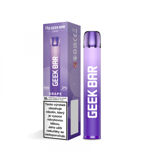 GEEK BAR E600 Disposable Pod (Grape)