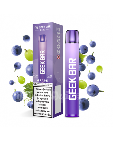 GEEK BAR E600 Disposable Pod (Grape)