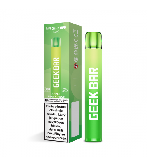 GEEK BAR E600 Disposable Pod (Apple Peach Pear)