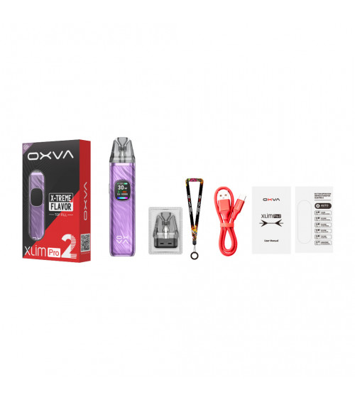 OXVA Xlim Pro 2 Pod Kit (Black Carbon)