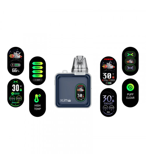OXVA Xlim SQ Pro Pod Kit (Green Leather)
