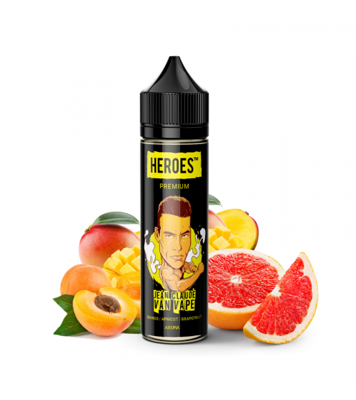 Príchuť ProVape Heroes S&V: Jean Claude Van Vape (Mango, marhuľa, grep) 20 ml