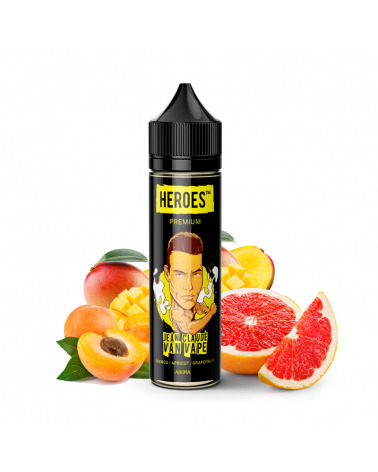 Príchuť ProVape Heroes S&V: Jean Claude Van Vape (Mango, marhuľa, grep) 20 ml