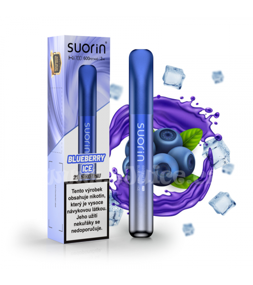 Suorin Bar Hi700 Disposable Pod (Blueberry Ice)