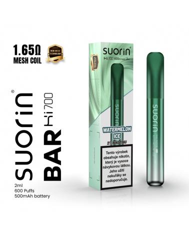 Suorin Bar Hi700 Disposable Pod (Watermelon Ice)