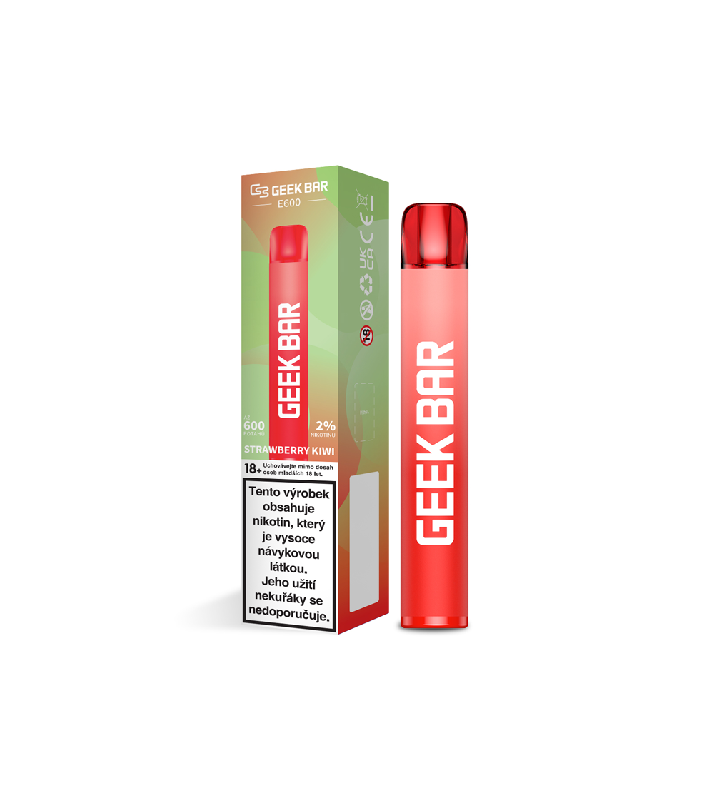 GEEK BAR E600 Disposable Pod (Strawberry Kiwi)