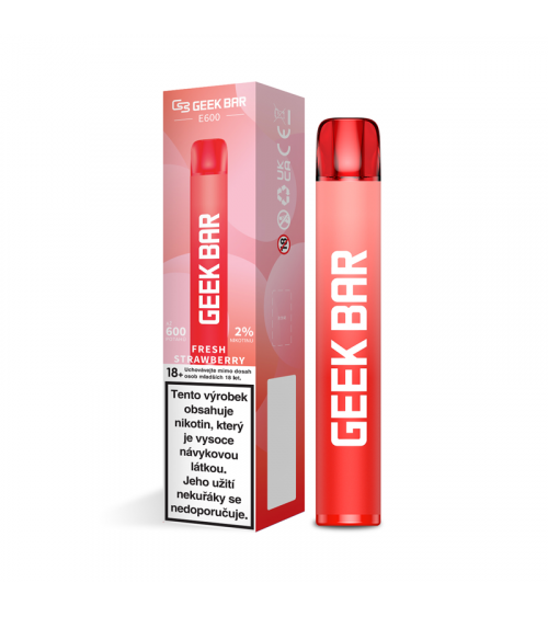 GEEK BAR E600 Disposable Pod (Fresh Strawberry)