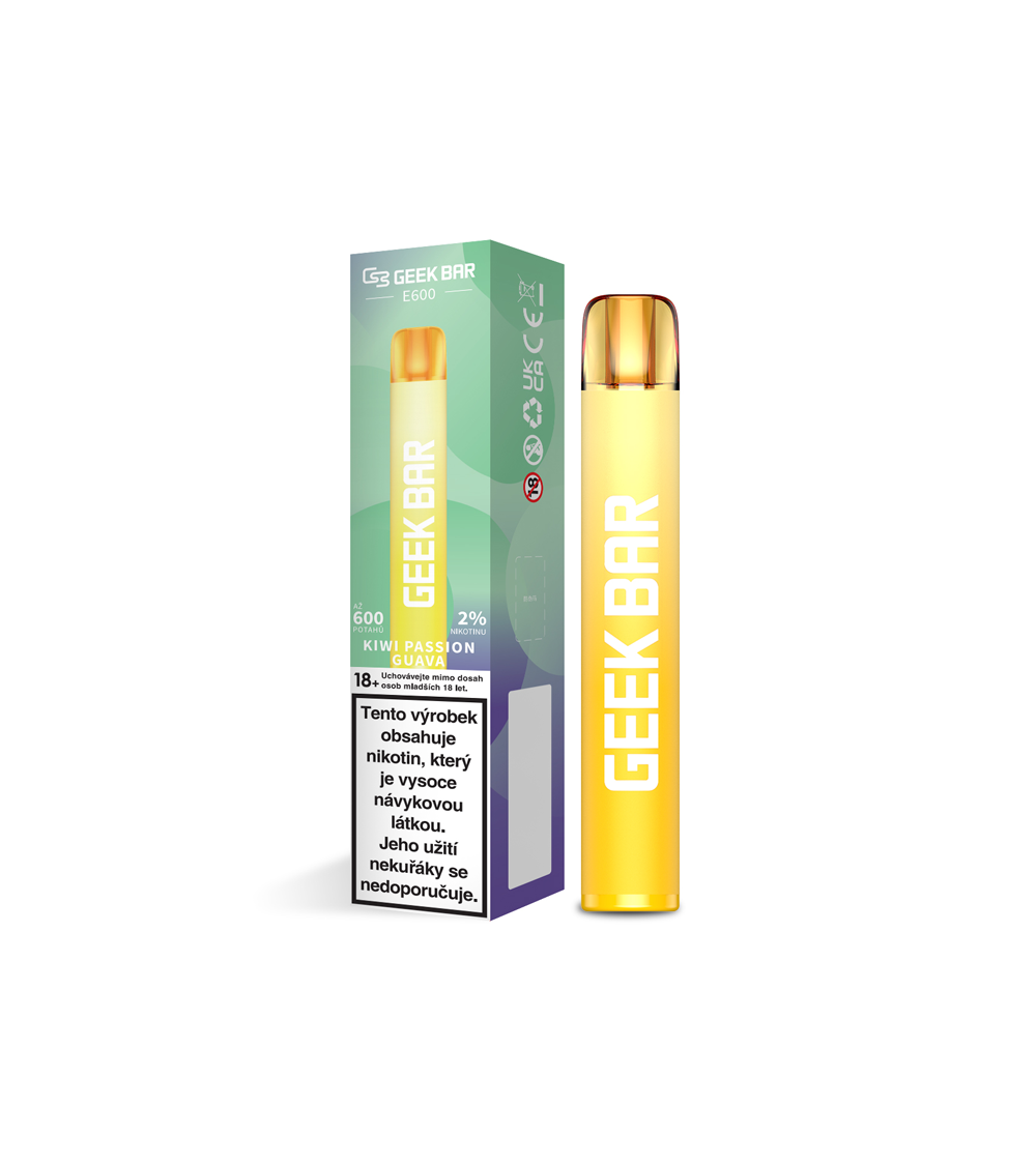 GEEK BAR E600 Disposable Pod (Kiwi Passion Guava)